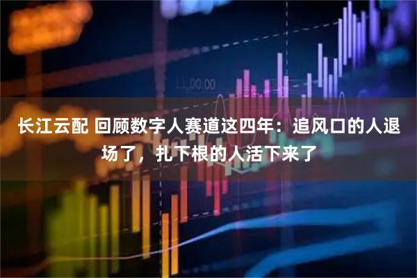 长江云配 回顾数字人赛道这四年：追风口的人退场了，扎下根的人活下来了